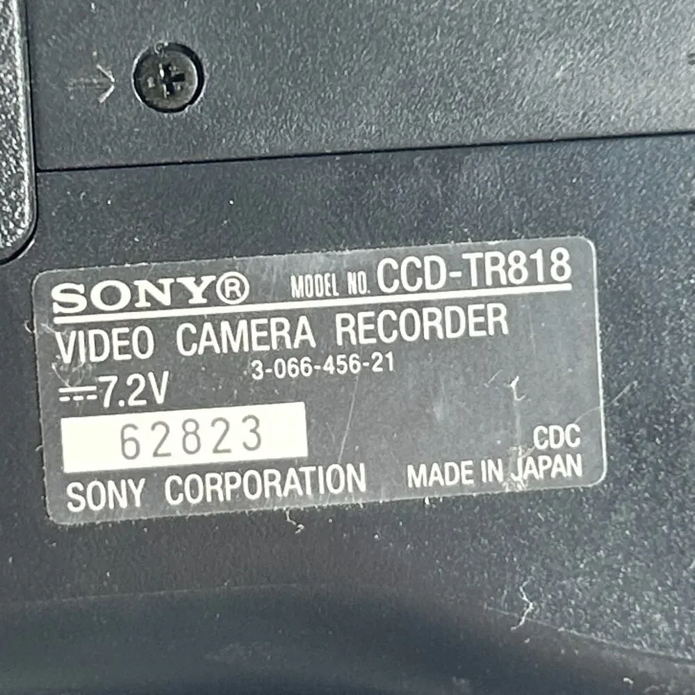Sony Handycam CCD-TR818 Hi8 Camcorder w/Nightshot + USB Tested New Tape